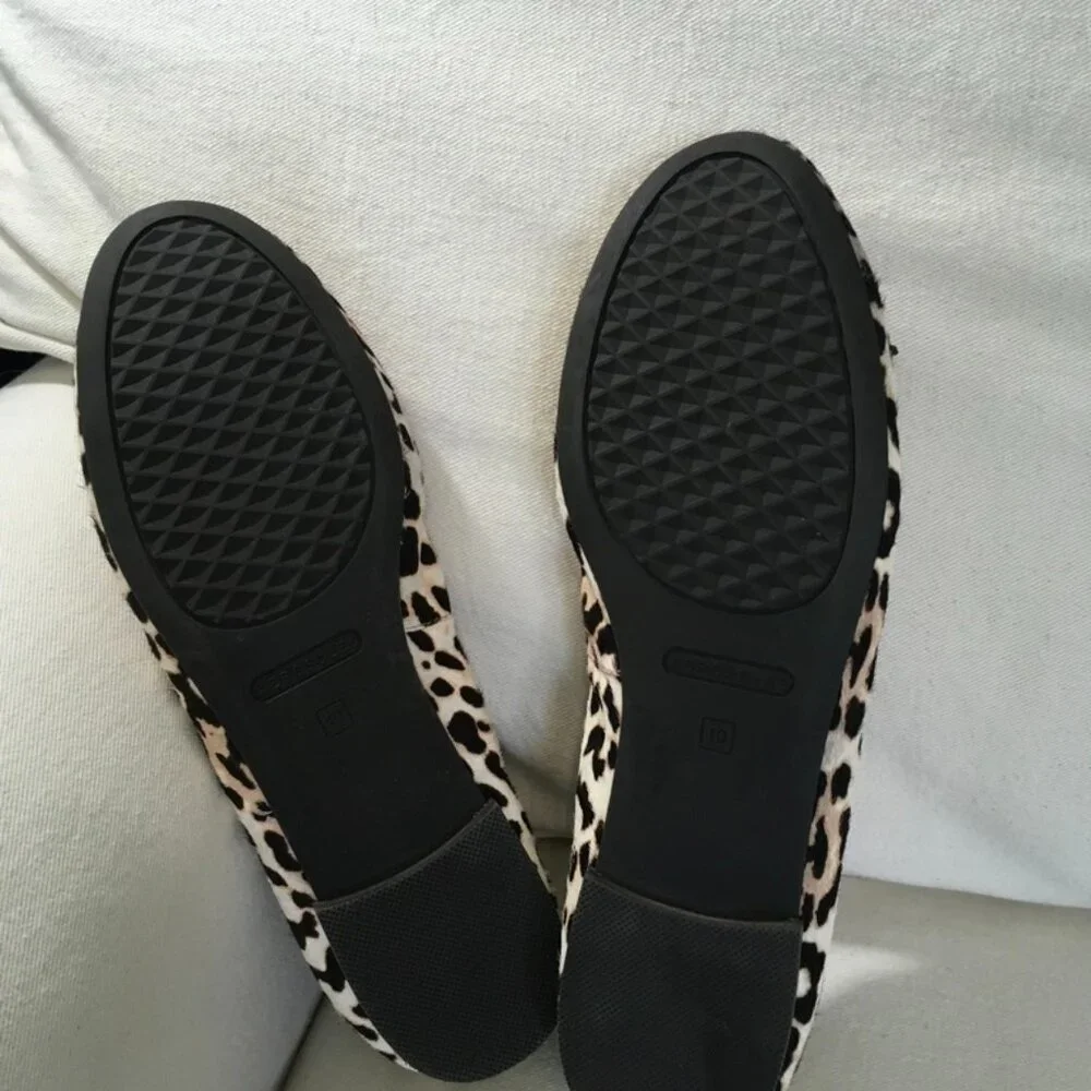 Aerosoles NWOT Homerun Calf Hair Leather Slip-on Ballet Flats